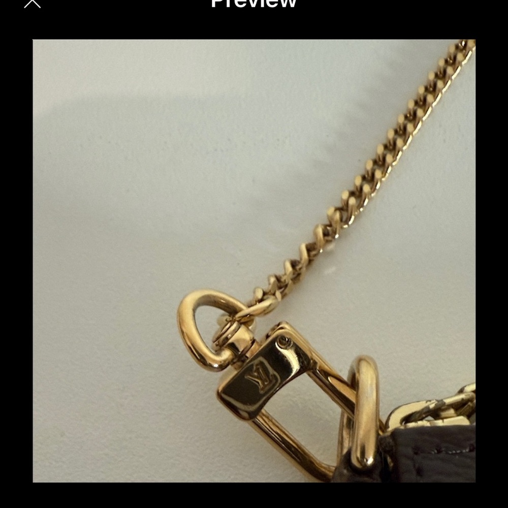 Louis Vuitton Authentic Monogram Mini Pochette classic Monogram Accessories bag - Picture 6 of 8
